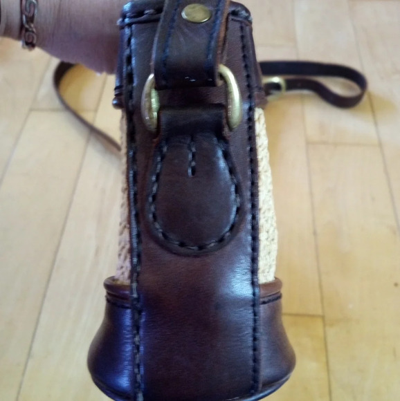 Vintage purple moon crossbody bag - Picture 4 of 8